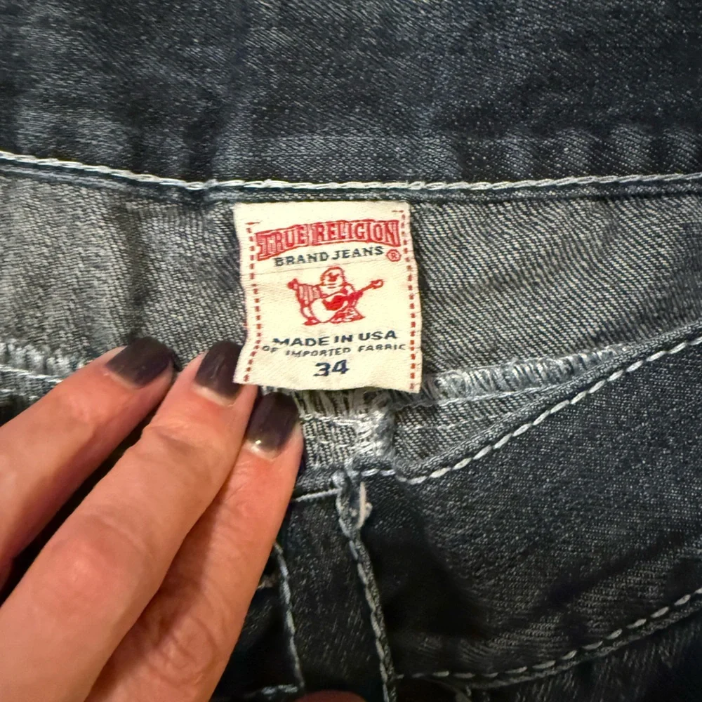 True Religion Indigo Straight-Leg Jeans